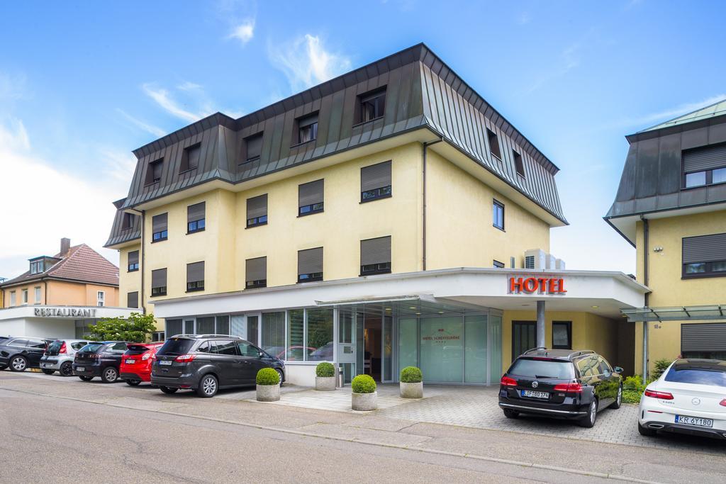 Hotel Scheffelhoehe Bruchsal Exteriör bild